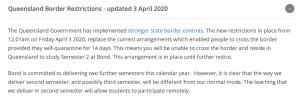[MedStudentsOnline.com.au] Bond Medicine: General Discussion