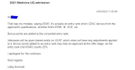 [MedStudentsOnline.com.au] UQ Medicine: Provisional Entry Questions and Discussion