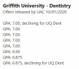 [MedStudentsOnline.com.au] Griffith Dentistry: Admissions General Discussion