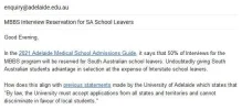 [MedStudentsOnline.com.au] Discussion: State and University-based Selection Bias