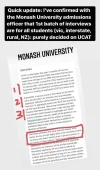 [MedStudentsOnline.com.au] Monash Medicine: General Entry Discussion