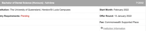 [MedStudentsOnline.com.au] UQ Dentistry: Admissions General Discussion