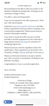 [MedStudentsOnline.com.au] 'What papers should I do at UoO for graduate entry' Chat, Enquiries and Help