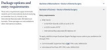 [MedStudentsOnline.com.au] UMelb Dentistry: Entry Questions and Discussion